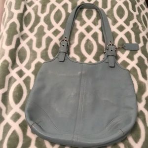 Powder Blue Coach Handbag 👜